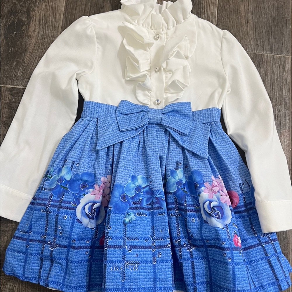 Little Girls Lapin House Ruffle Dress